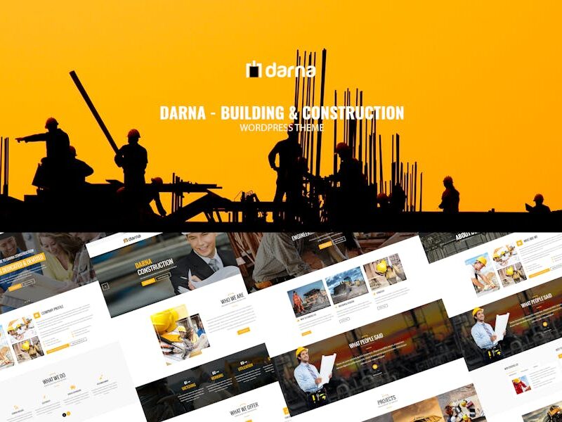 Darna – Building & Construction WordPress Theme