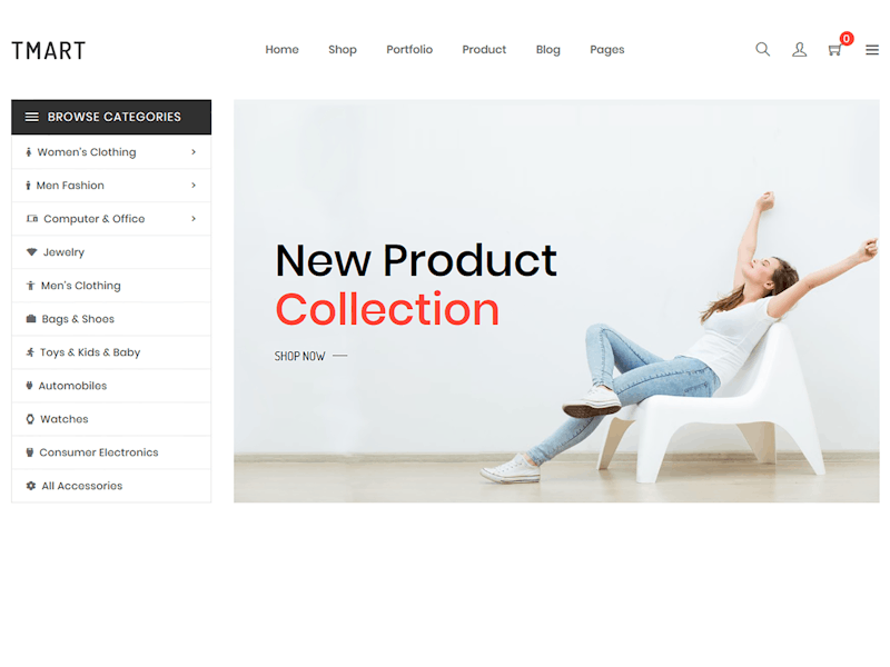 Tmart - Minimalist Shopify Theme