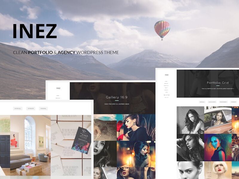 Inez - Clean Portfolio & Agency Theme