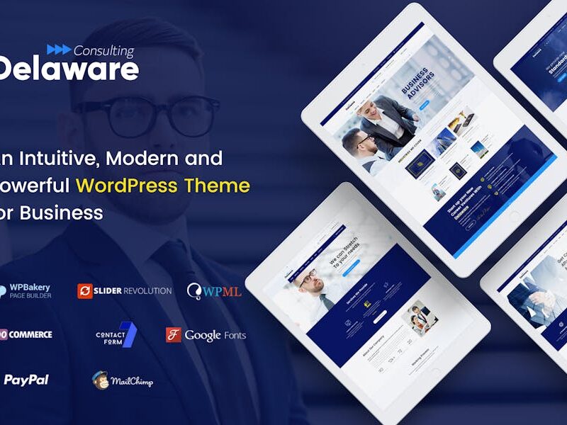 Delaware - Multi-Purpose Business WordPress Theme