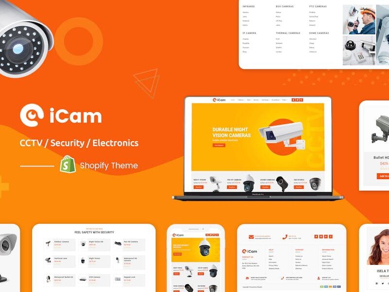iCam | CCTV / Security / Electronics Shopify Store