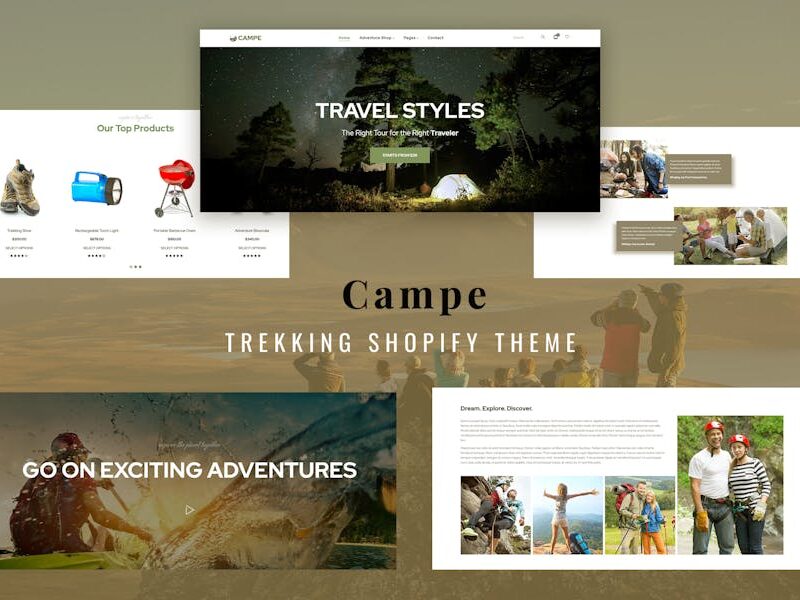 Campe - Camping & Adventure Shopify Theme