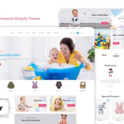 KidsZone – Kids & Children Fashion Shopify Store