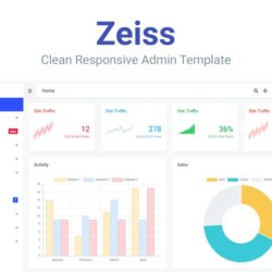 Zeiss – Clean Responsive Admin Template Zeiss – Clean Responsive Admin Template