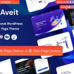 Aveti – Elementor Landing Page WordPress Theme