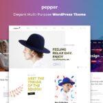 Pepper – Elegent Multi Purpose WordPress Theme Pepper – Elegent Multi Purpose WordPress Theme