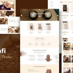 Cafi – Coffee Shops & Cafés Responsive Shopify