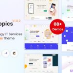 Appics – app landing page WordPress Theme Appics – app landing page WordPress Theme