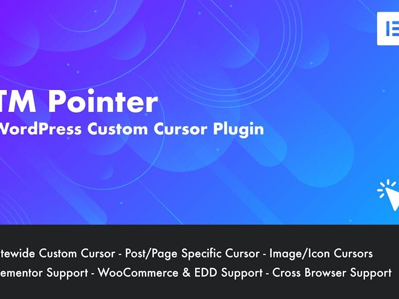 TM Pointer - WordPress Custom Cursor Plugin