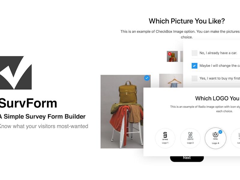 SurvForm - Survey Form Builder For WordPress