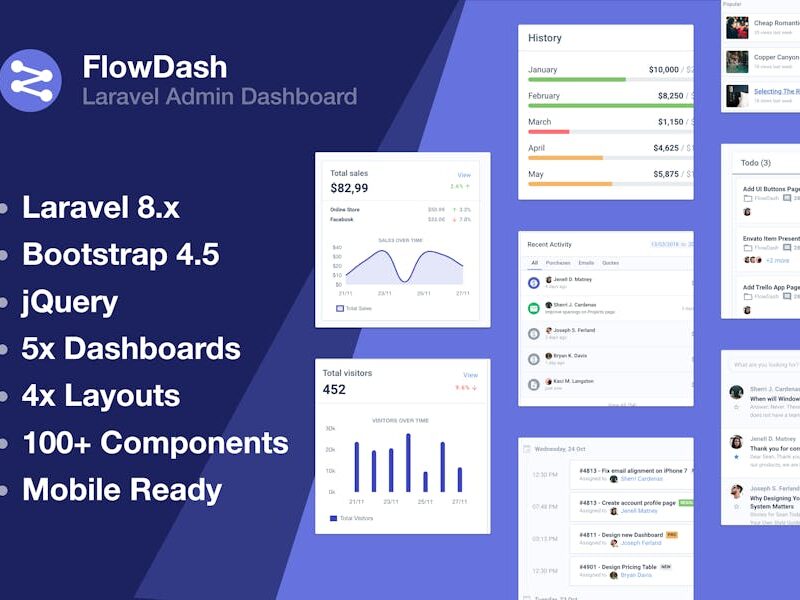 Laravel Admin Dashboard