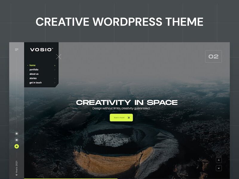 Vosio - Creative WordPress Portfolio