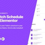 Struninn – Twitch Schedule Elementor Widget Struninn – Twitch Schedule Elementor Widget