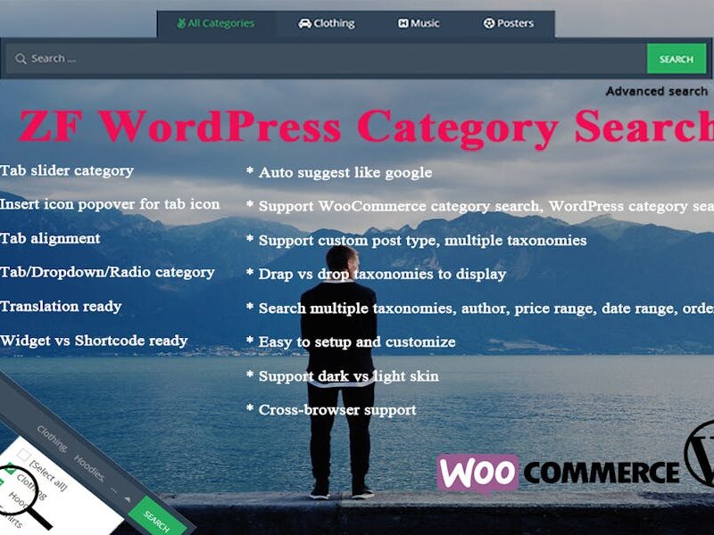 ZF WordPress Category Search