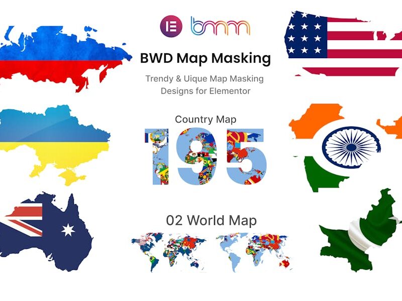 Map Masking addon for elementor