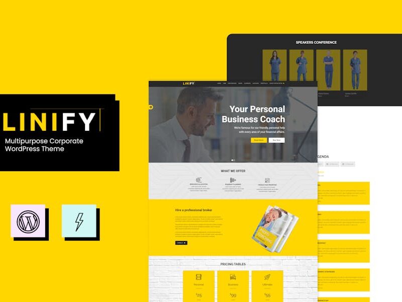 Linify - Multipurpose Corporate WordPress Theme