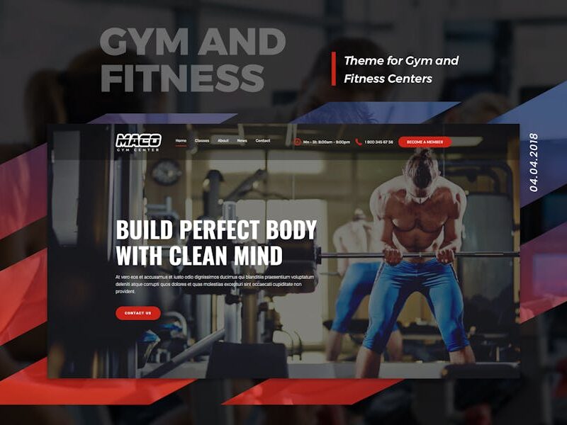 Maco | Gym and Fitness WordPress Theme
