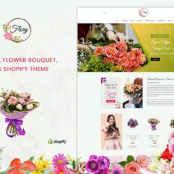 Flory | Florist, Flower Bouquet, Shopify Theme