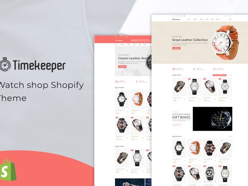 Timekeeper - Watch Store Shopify Theme