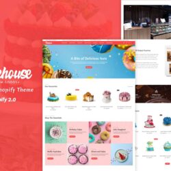 Bakehouse – Bakery, Cake Shop Shopify 2.O Theme