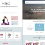 Helix – Yoga Club Calendar WordPress Theme Helix – Yoga Club Calendar WordPress Theme