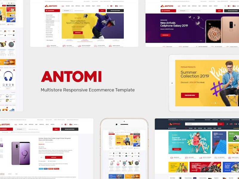 Antomi - Multipurpose OpenCart Theme