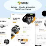 Gainioz – Charity & Donation WordPress Theme
