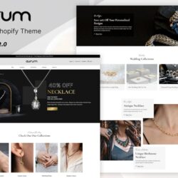 Aurum – Jewelry Shopify Theme Aurum – Jewelry Shopify Theme