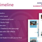 Timeline for Elementor WordPress Plugin Timeline for Elementor WordPress Plugin
