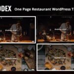 Foodex – One Page Restaurant WordPress Theme Foodex – One Page Restaurant WordPress Theme