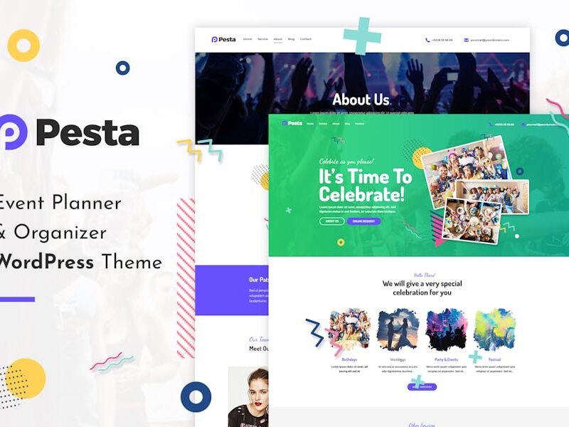 Pesta | Event Planner & Organizer WordPress Theme