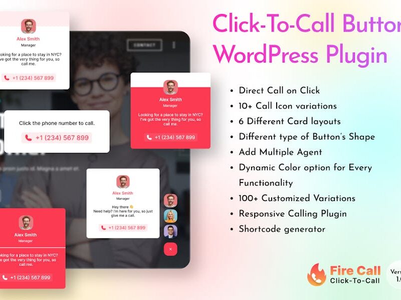 Fire Call - WordPress Click-To-Call Button Plugin