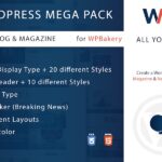 WordPress Mega Pack for WPBakery, News-Blog WordPress Mega Pack for WPBakery, News-Blog