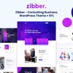 Zibber – Consulting Business WordPress Theme + RTL Zibber – Consulting Business WordPress Theme + RTL