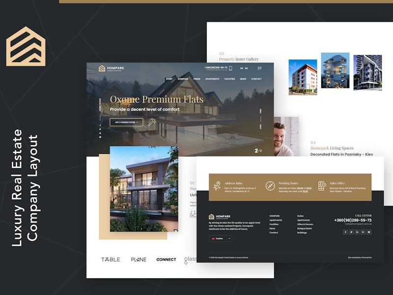 Hompark | Real Estate & Luxury Homes Theme