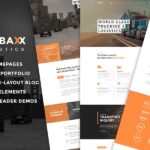 Globax – Logistics WordPress Theme + Woocommerce