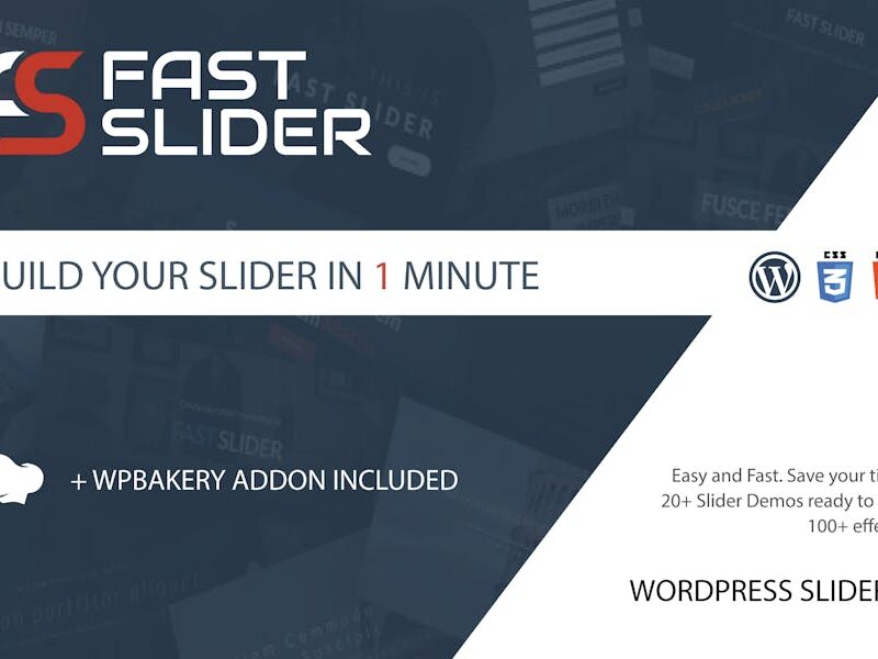 Fast Slider - Easy and Fast - Slider Plugin for WP
