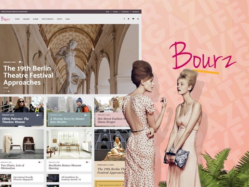 Bourz - Life & Entertainment Magazine Blog Theme