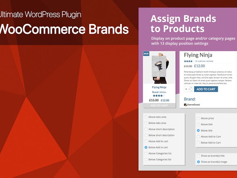 Ultimate WooCommerce Brands Plugin