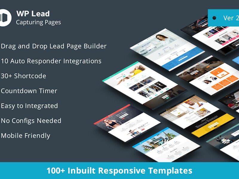 WP Lead Capturing Pages - WordPress Plugin