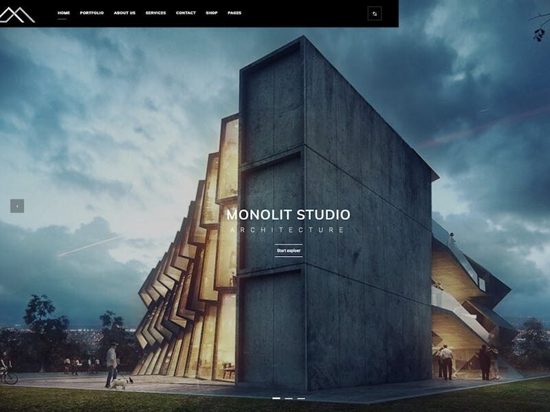 Monolit – Responsive Architecture WordPress Theme