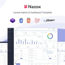 Nazox – Laravel Admin & Dashboard Template