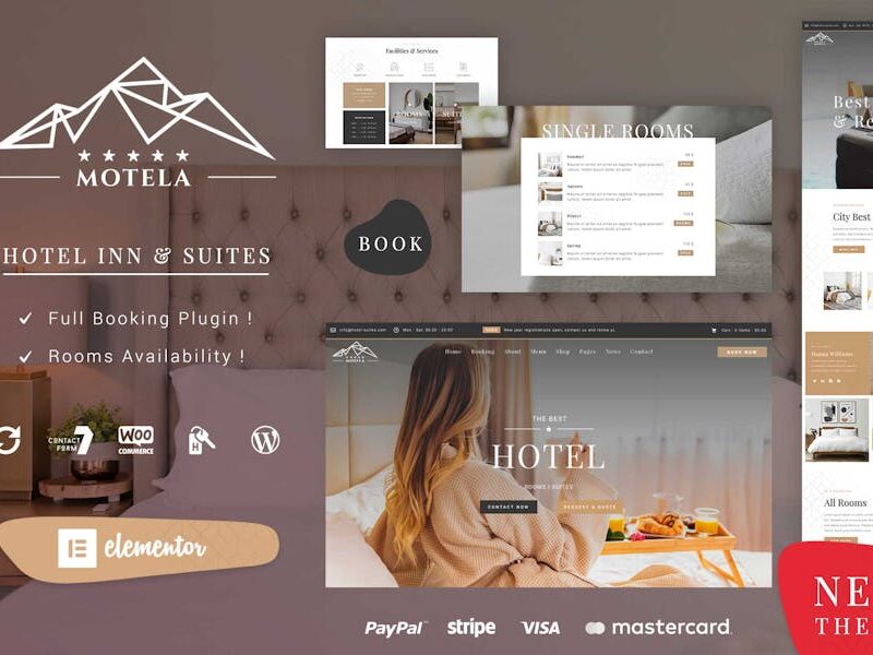 Hotel Inn Booking Theme