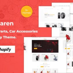 Caren – Auto Parts, Car Accessories Shopify Theme
