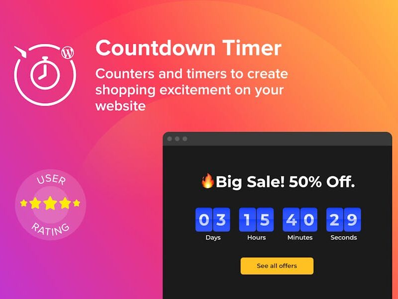 WordPress Countdown Timer Plugin