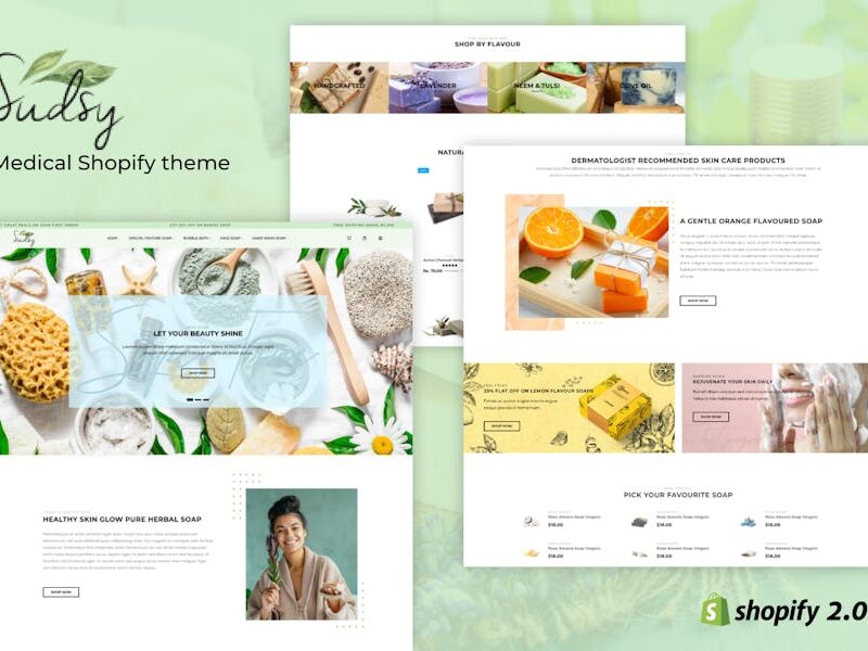 Sudsy - Handmade Shopify Theme