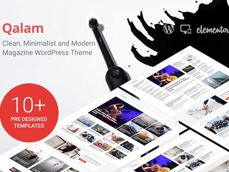 Qalam - NewsPaper and Magazine WordPress Theme