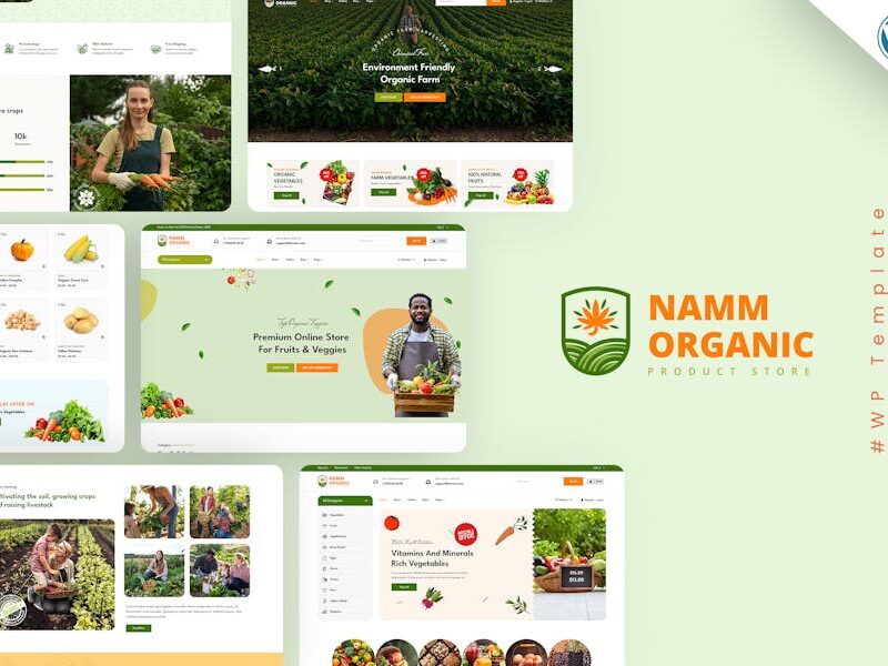 Namm - Grocery Shop WordPress Theme