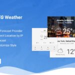 Jeg Weather Forecast Addon WordPress Plugin Jeg Weather Forecast Addon WordPress Plugin