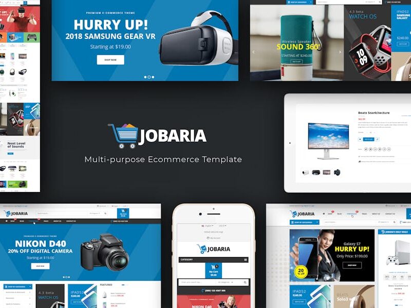 Jobaria - Technology   WordPress Theme